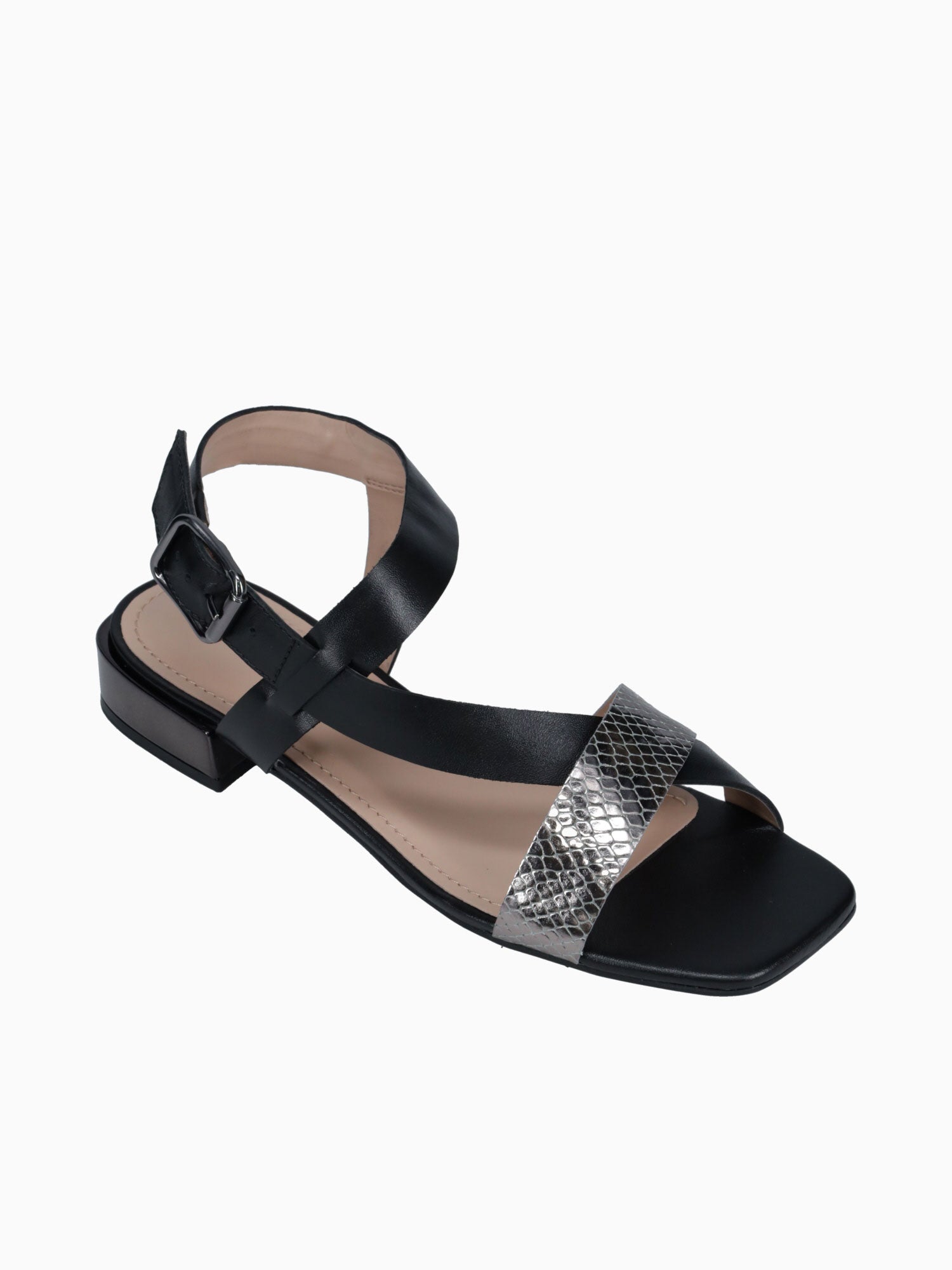 Tess Pewter Preto cobra Toscana Pewter / 5 / M