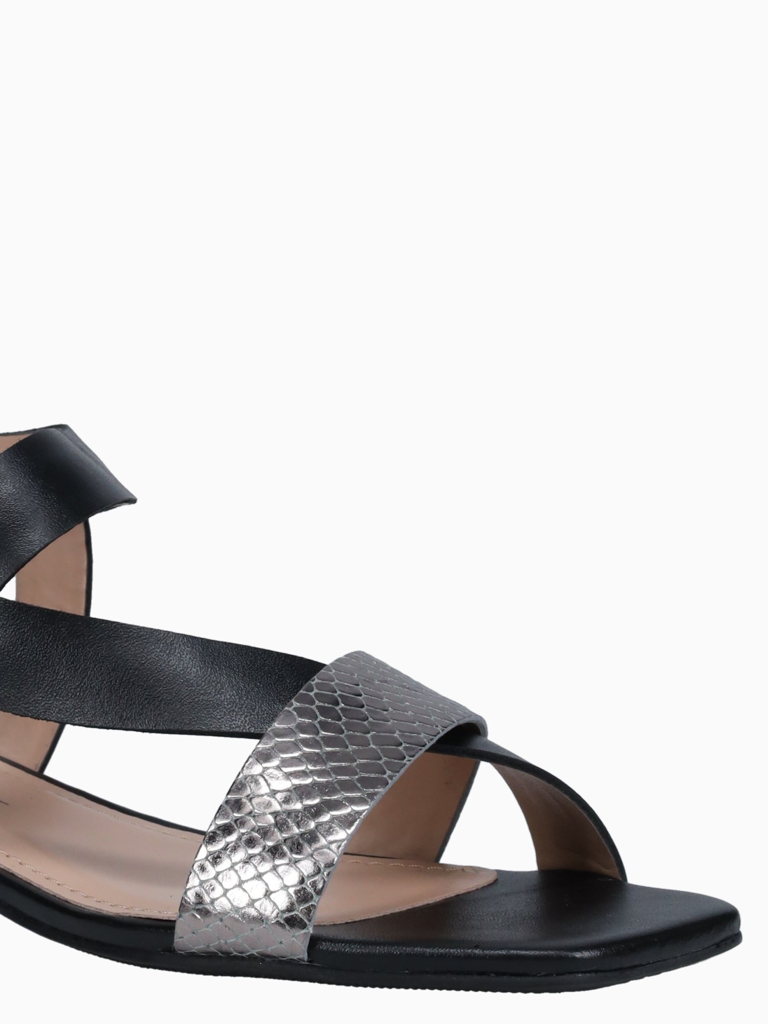 Tess Pewter Preto cobra Toscana Pewter / 5 / M