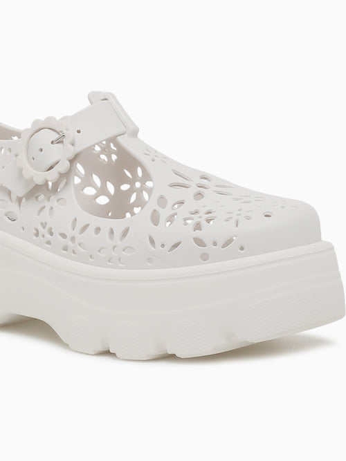 Kick Off Lace White Jelly Eva White / 5 / M