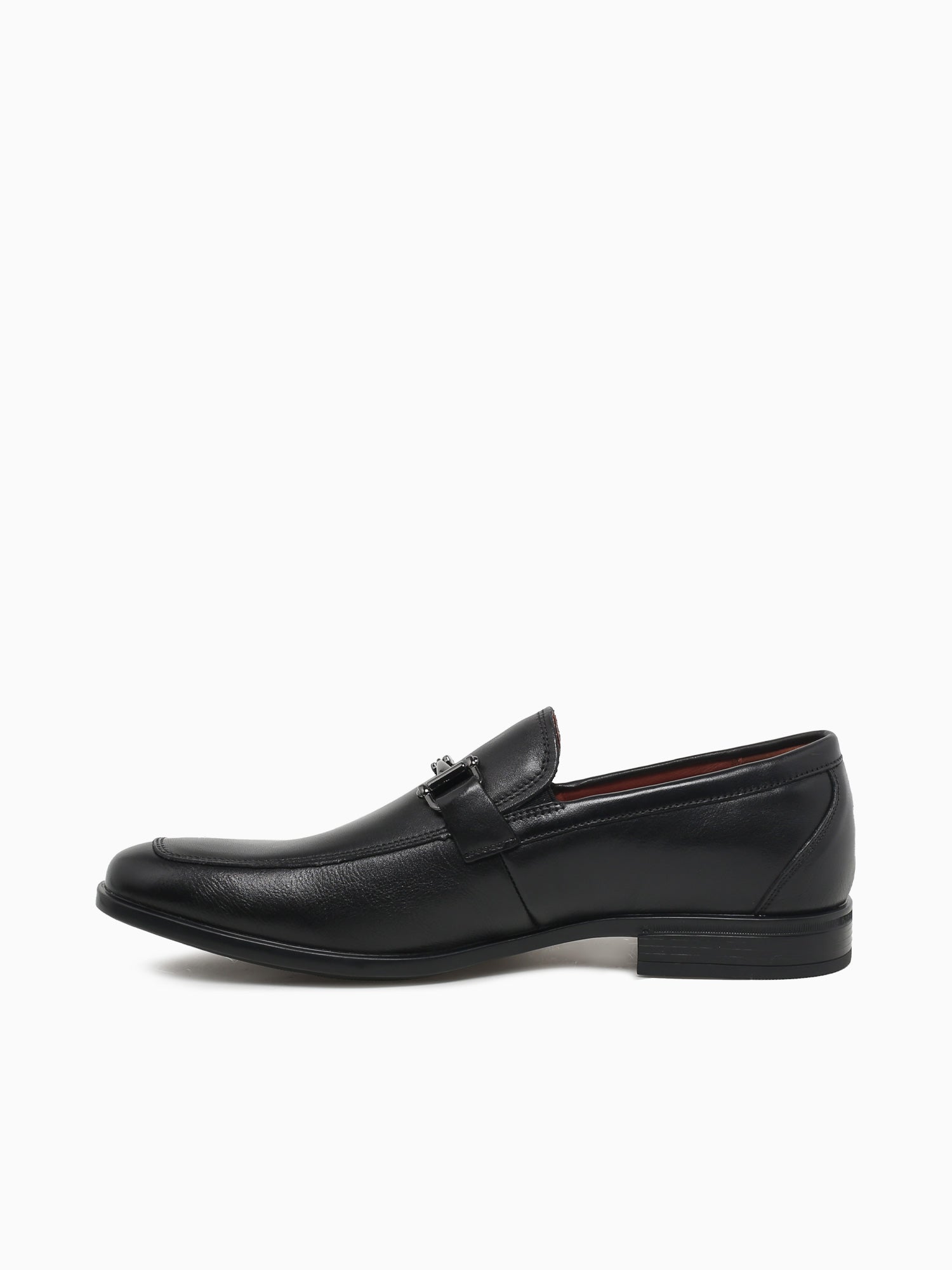 Zaffiro Moc Toe Bit Black Leather Black / 7 / M
