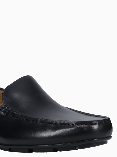 Motor Moc Toe Venetian Black Leather Black / 7 / M