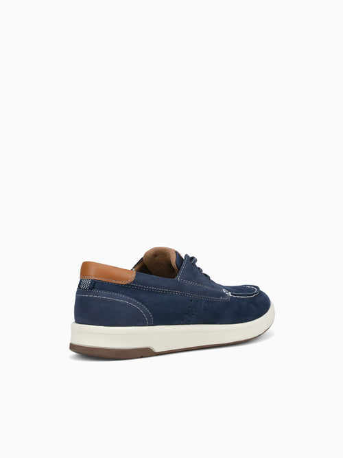 Crossover Moc Toe Boat Navy Cognac Navy / 7 / M