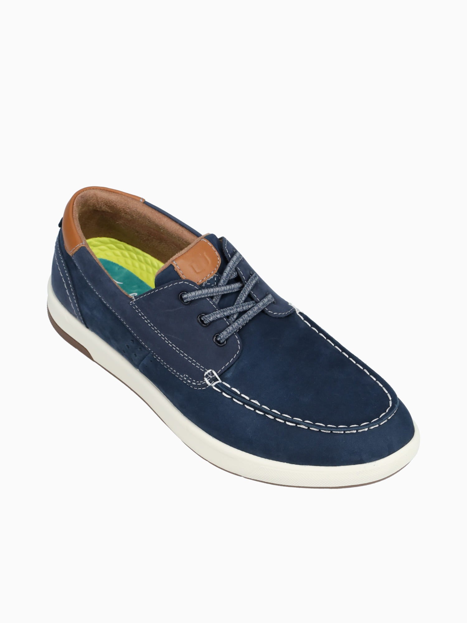 Crossover Moc Toe Boat Navy Cognac Navy / 7 / M