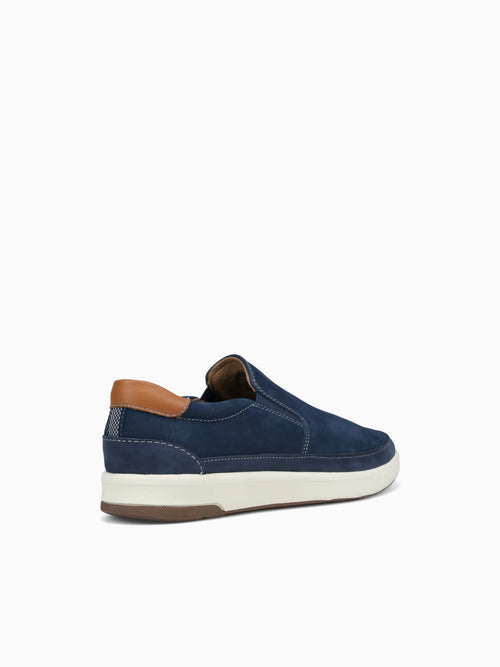 Crossover Double Gore Navy Cognac leathe Navy / 7 / M