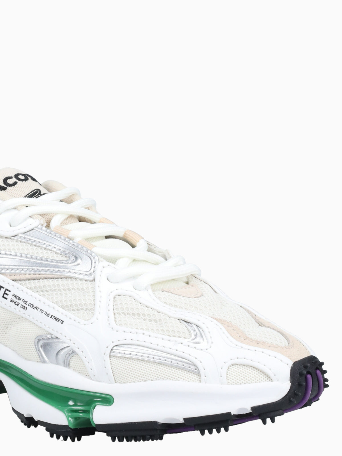 L 003 2k24 Wht Grn mesh