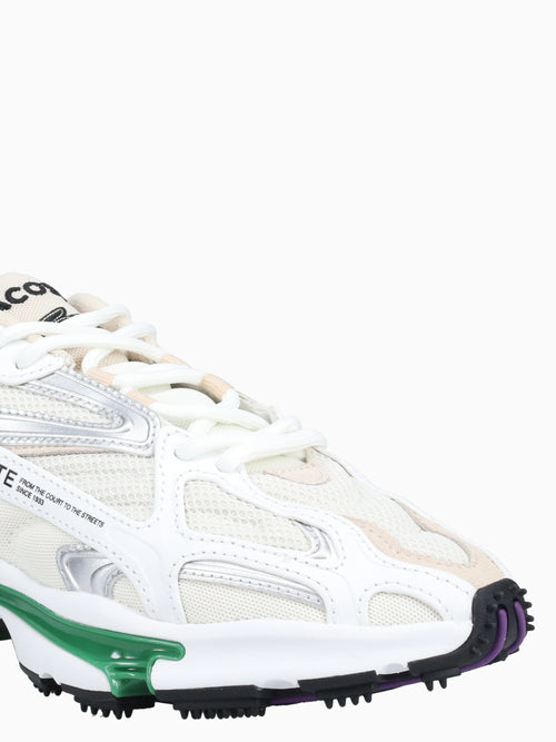 L 003 2k24 Wht Grn mesh