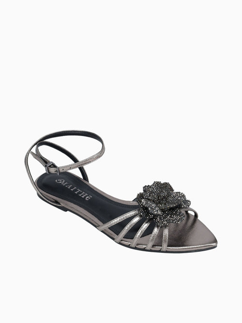 Magdalena Onix Cristal Pewter / 5 / M