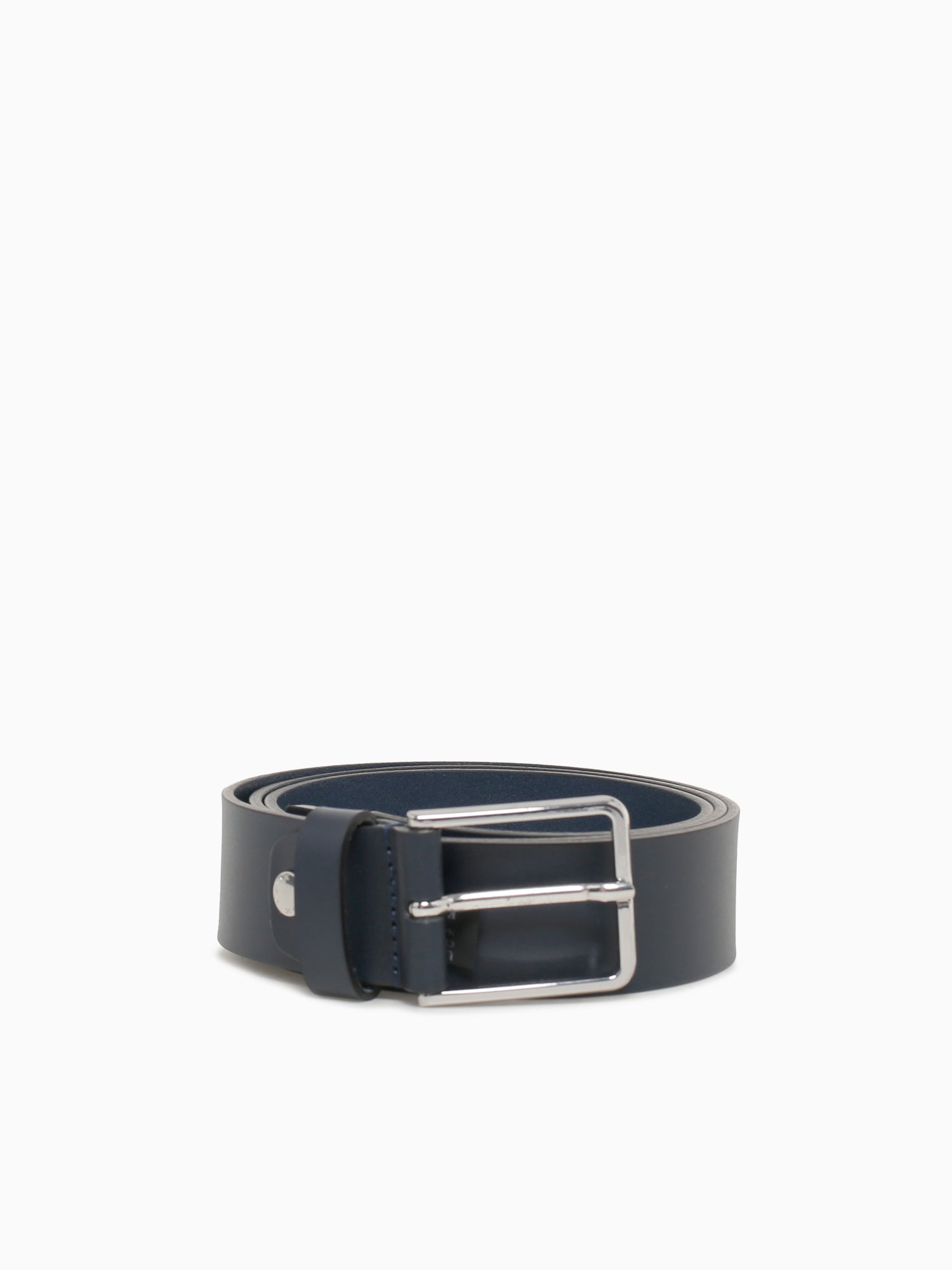 U Belt U45k5k navy leather Navy / 32