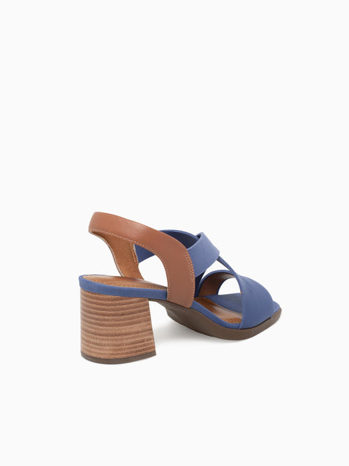 Neysa Denim Camel neoprene Cuor Blue / 5 / M