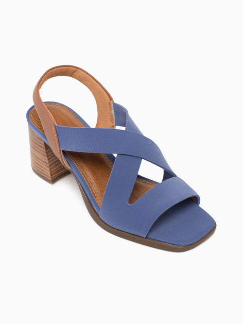 Neysa Denim Camel neoprene Cuor Blue / 5 / M