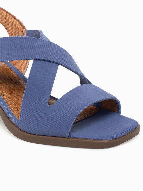 Neysa Denim Camel neoprene Cuor Blue / 5 / M