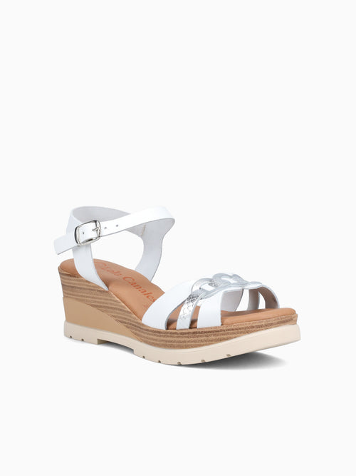 Laresa Blanco Plata vaquet Serp White / 5 / M