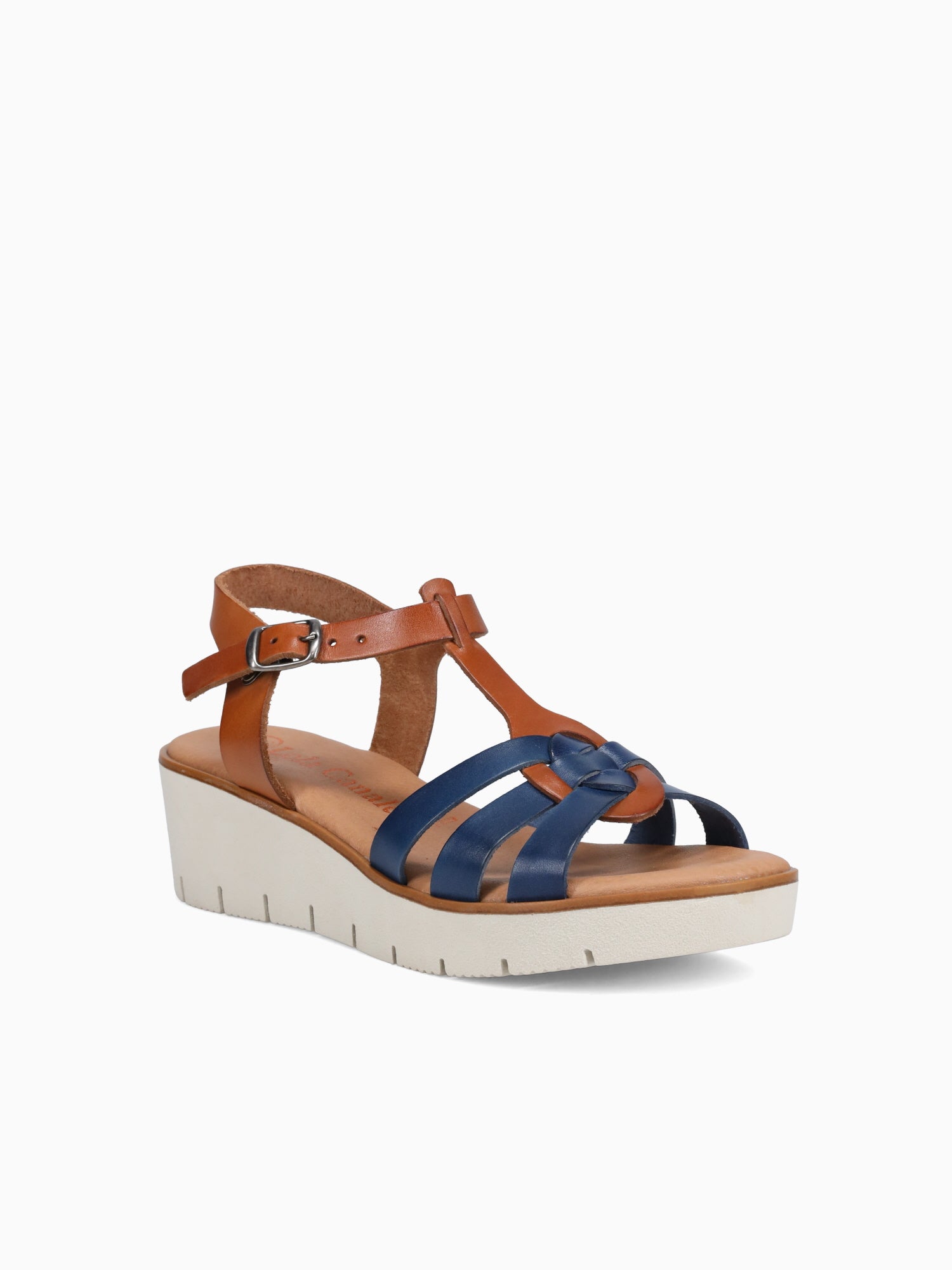 Lari Cuero Marino vaquetilla Blue / 5 / M
