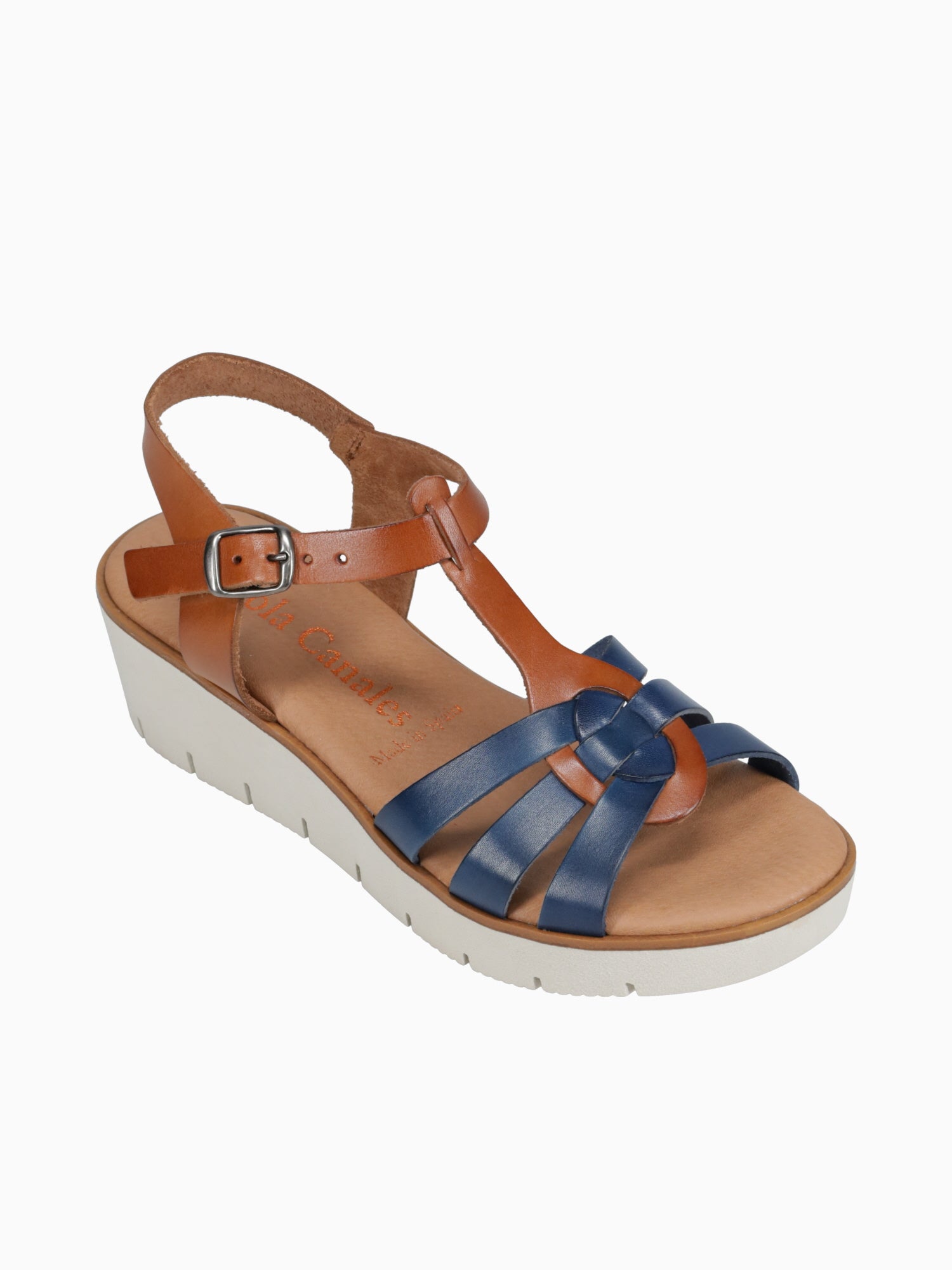 Lari Cuero Marino vaquetilla Blue / 5 / M
