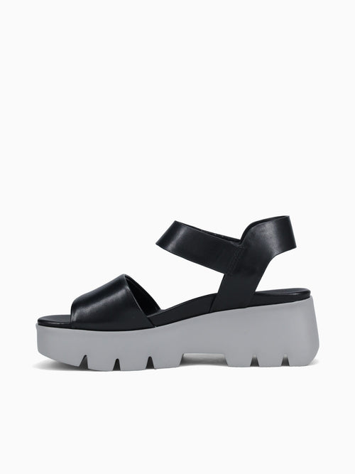 Alloy Black Grey Leather Black / 5 / M
