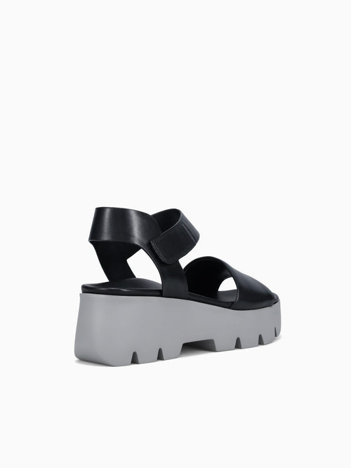 Alloy Black Grey Leather Black / 5 / M
