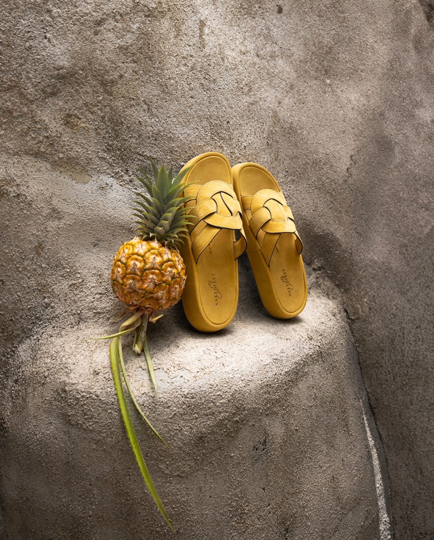 Market Yellow Suede