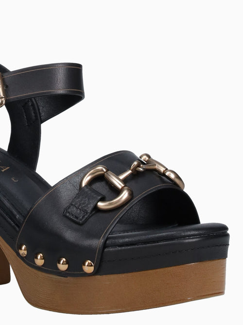 Candess Negro Piel Black / 5 / M