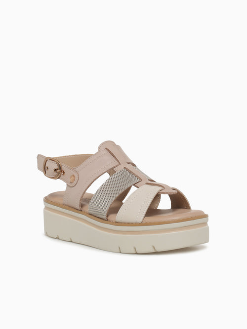 Capricia Beige Piel Beige / 5 / M