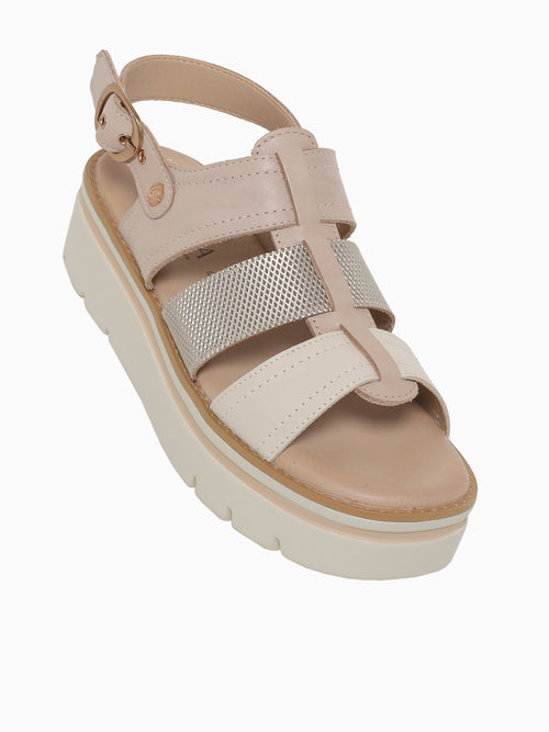 Capricia Beige Piel Beige / 5 / M