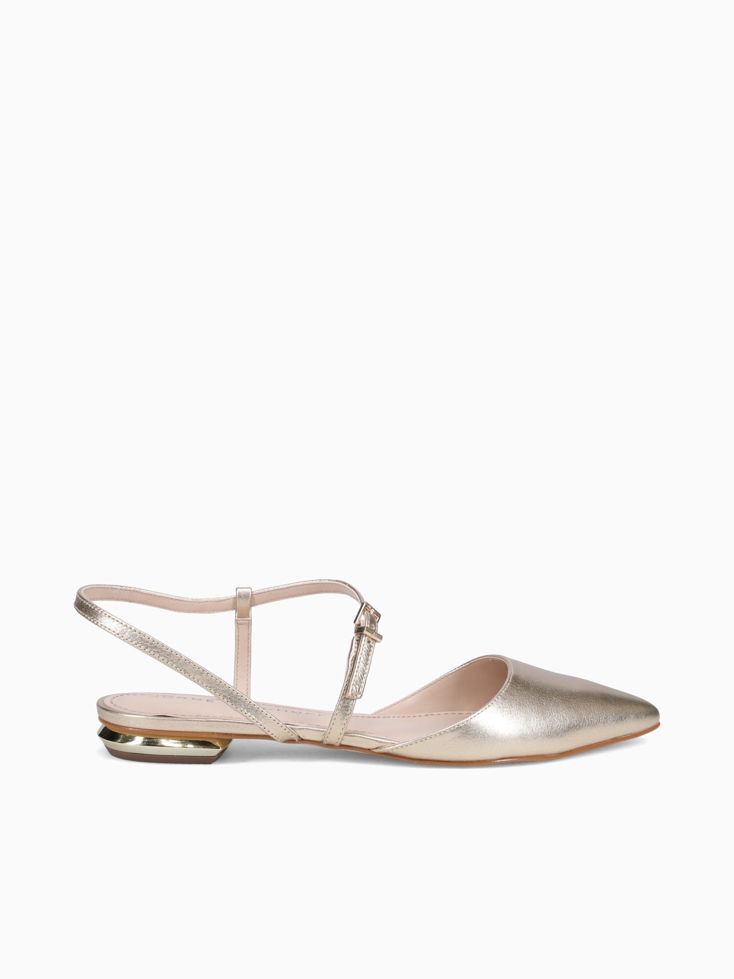 Jada Ouro Claro Napa Metal Gold / 5 / M