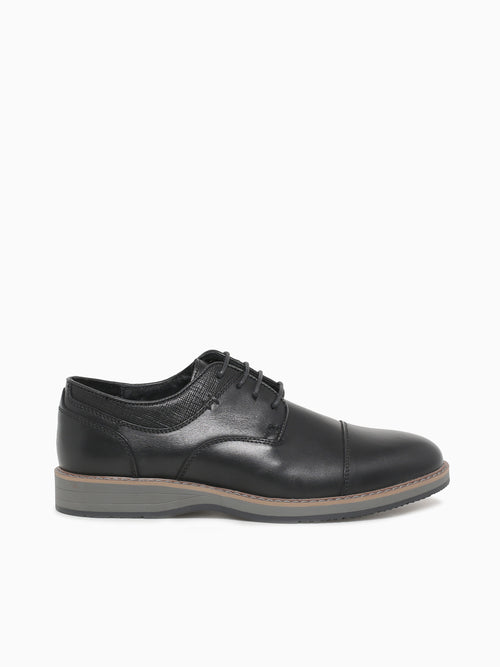 Ibrahim Black Leather Black / 7 / M