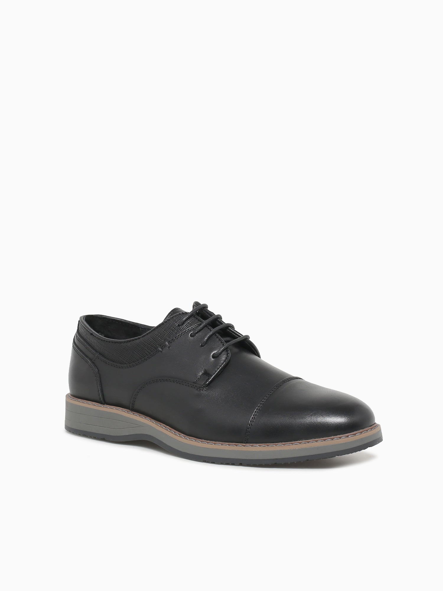 Ibrahim Black Leather Black / 7 / M