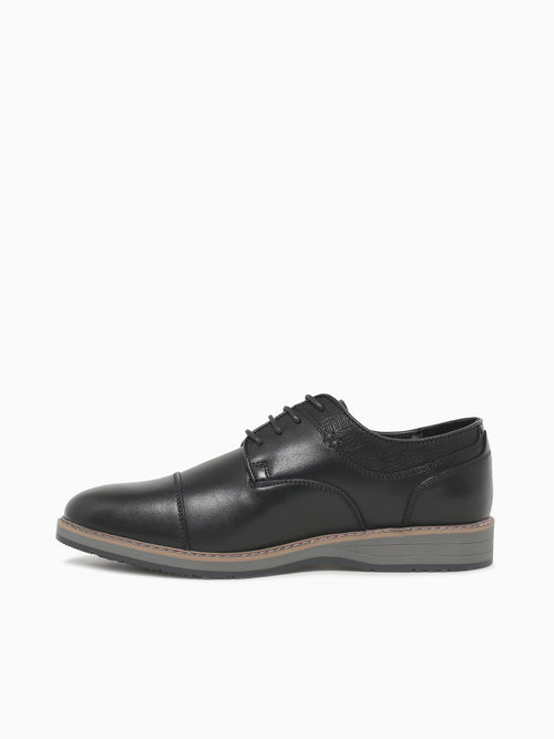 Ibrahim Black Leather Black / 7 / M