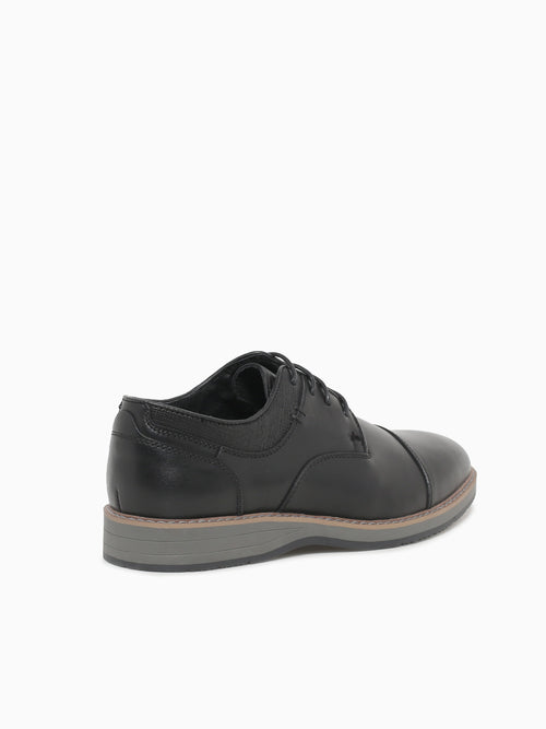 Ibrahim Black Leather Black / 7 / M