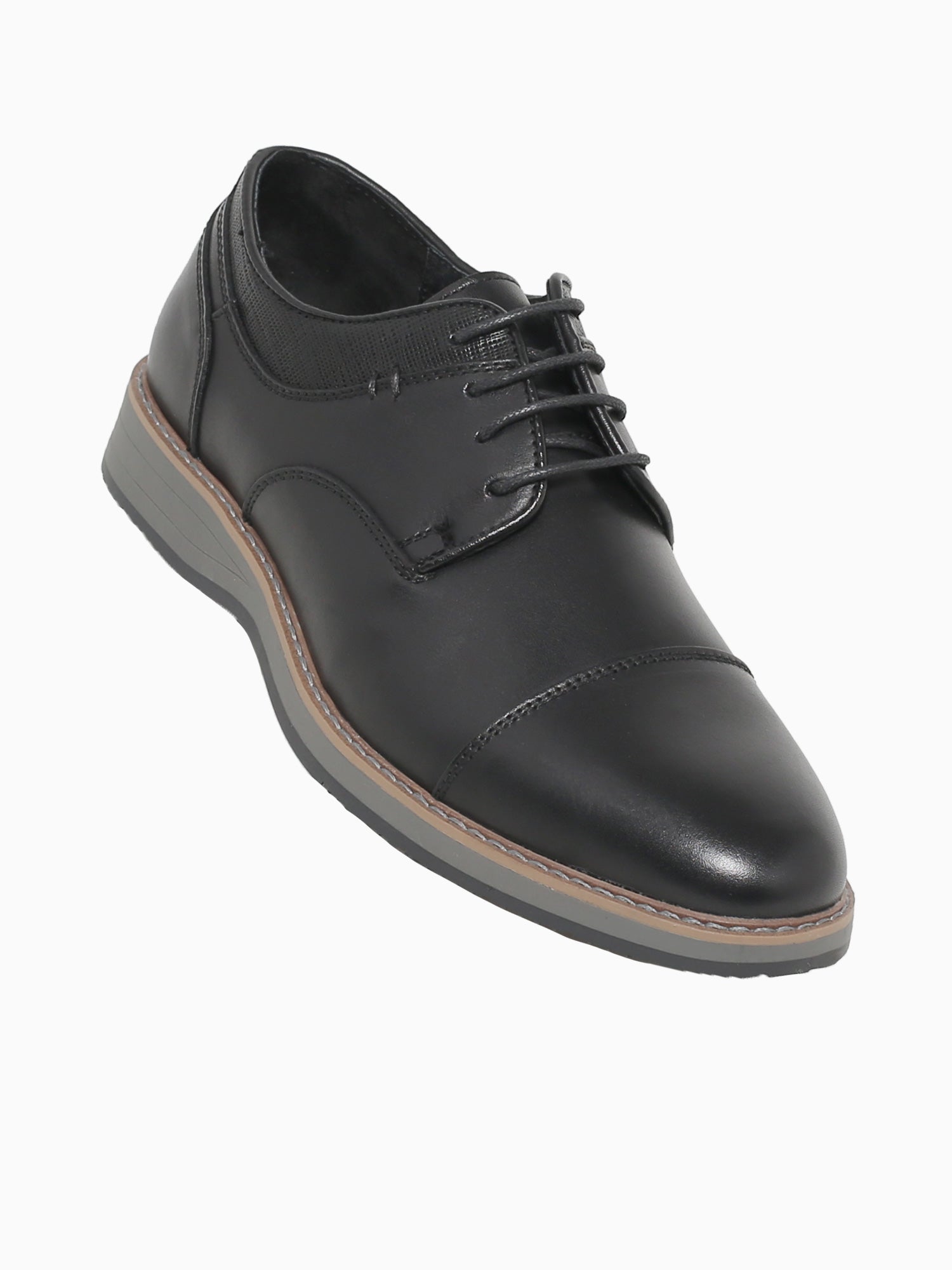 Ibrahim Black Leather Black / 7 / M