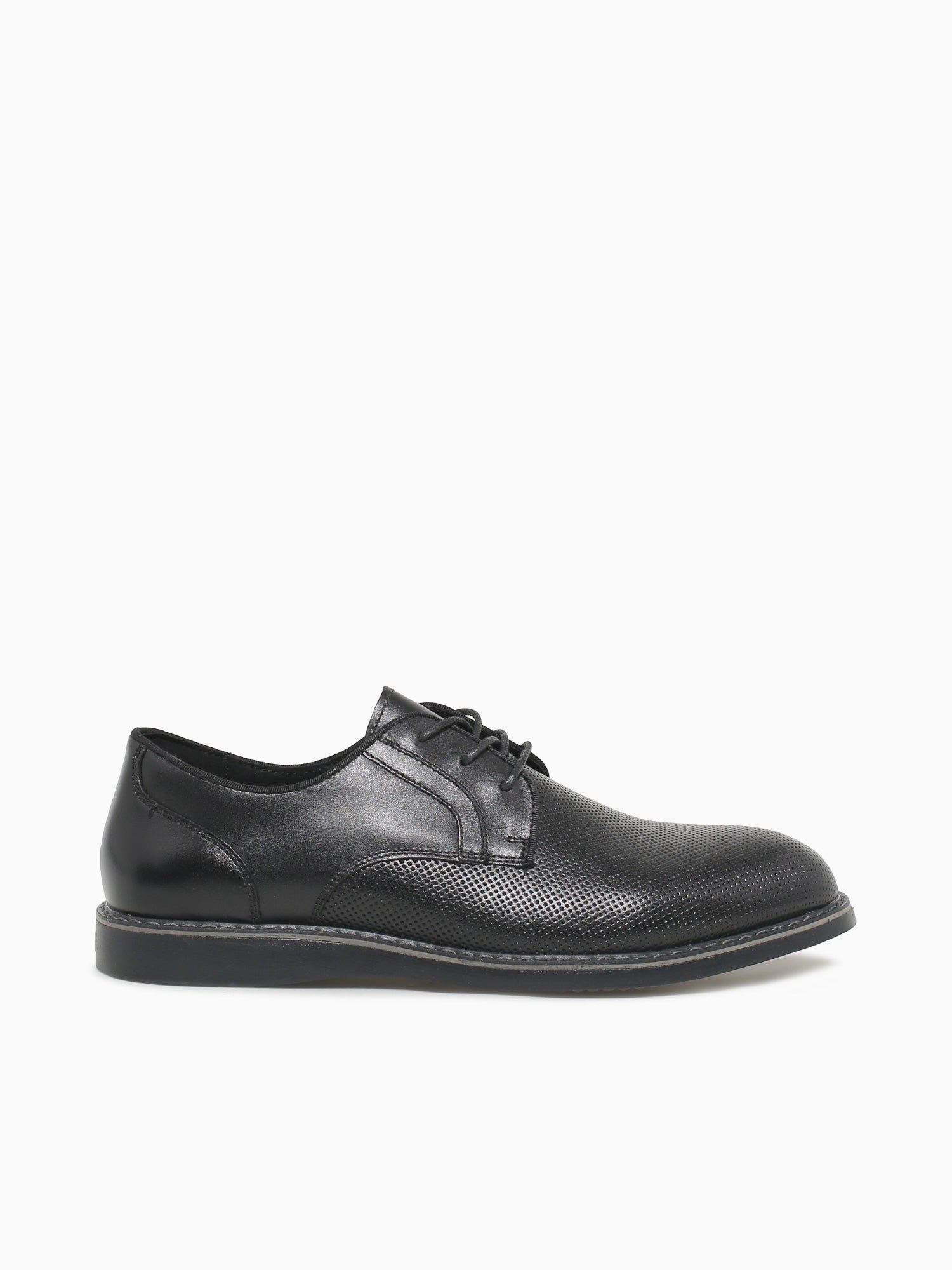 Idris Black Leather Black / 7 / M