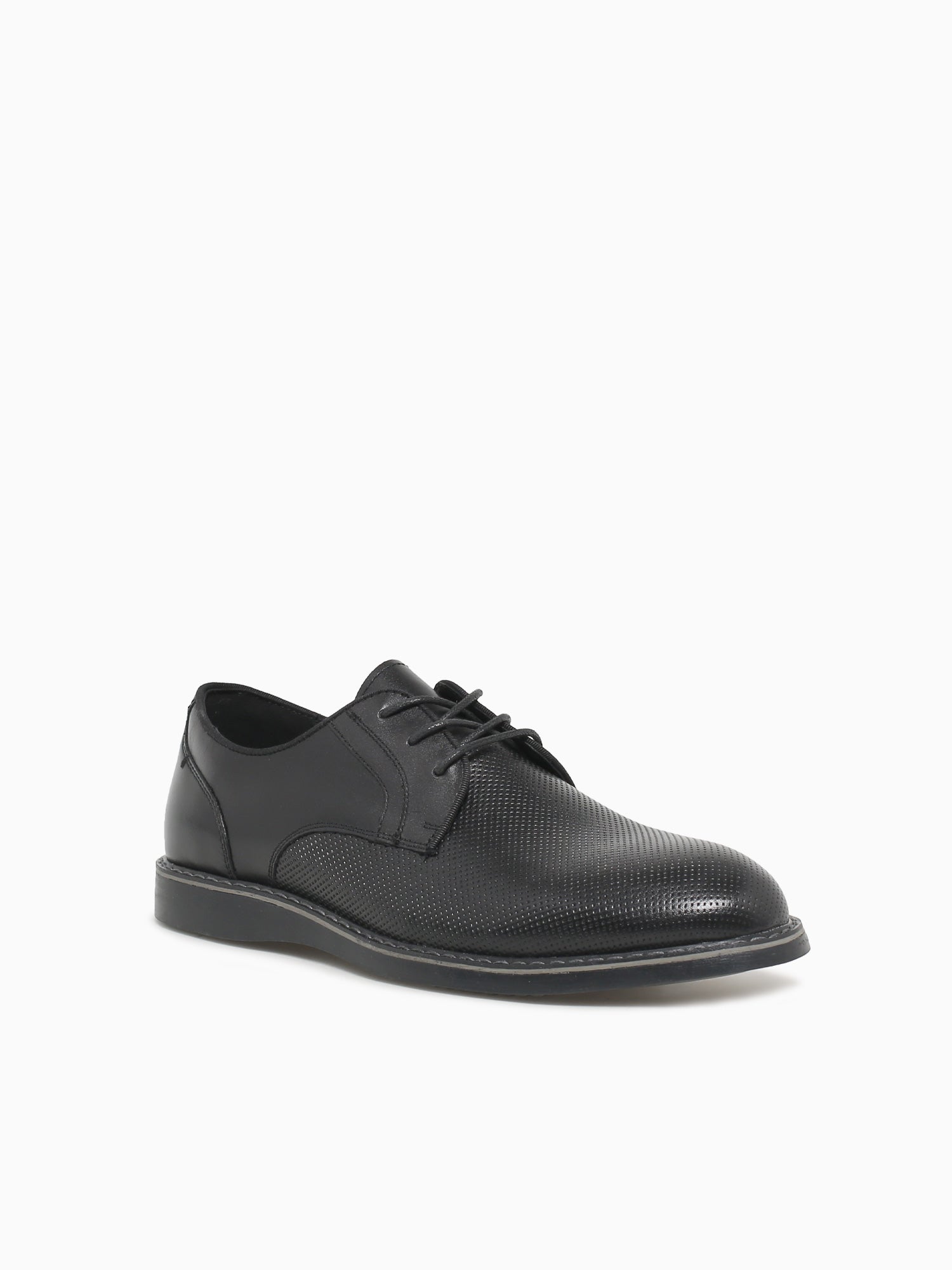 Idris Black Leather Black / 7 / M