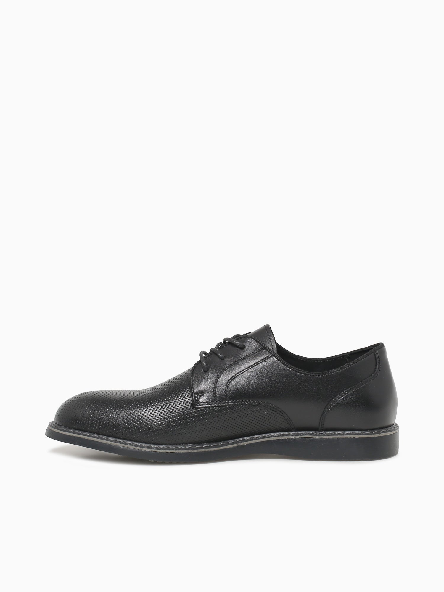Idris Black Leather Black / 7 / M