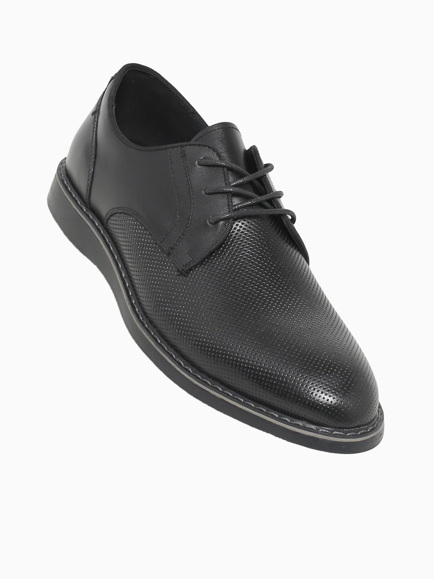 Idris Black Leather Black / 7 / M