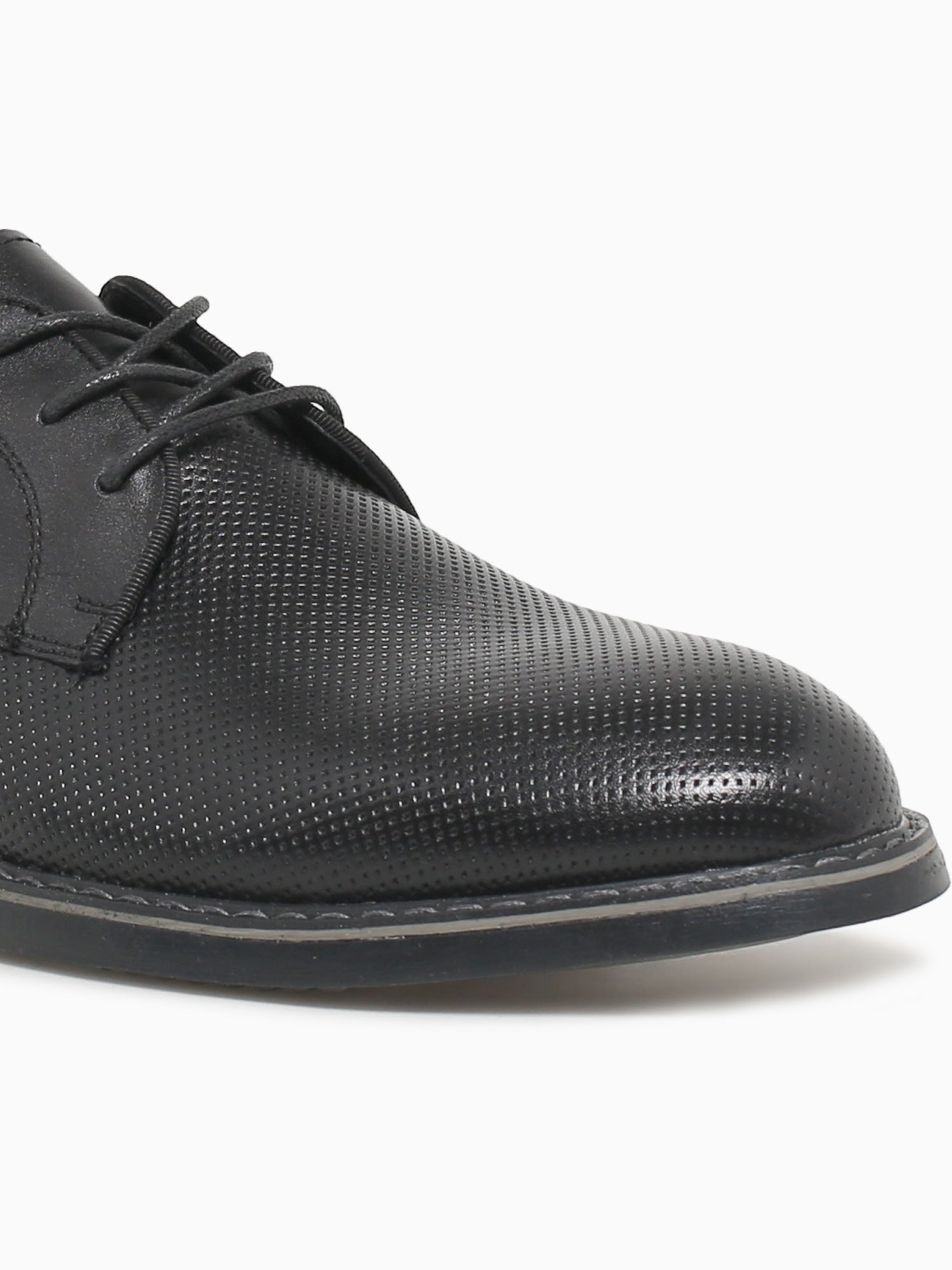 Idris Black Leather Black / 7 / M