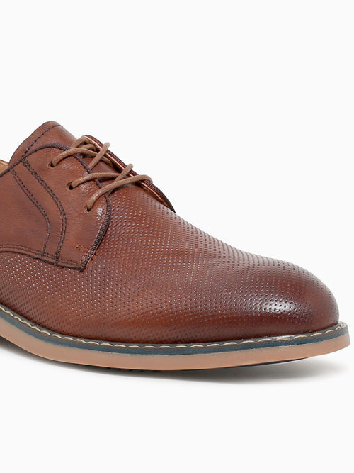 Idris Cognac Leather Cognac / 7 / M