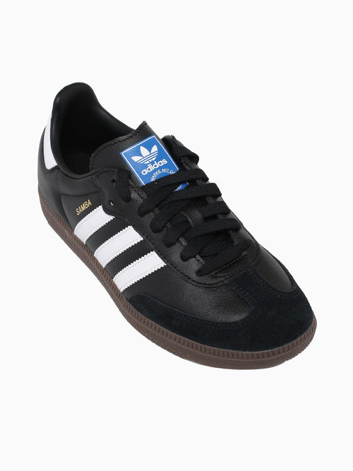 Samba Og Black White leather 75807