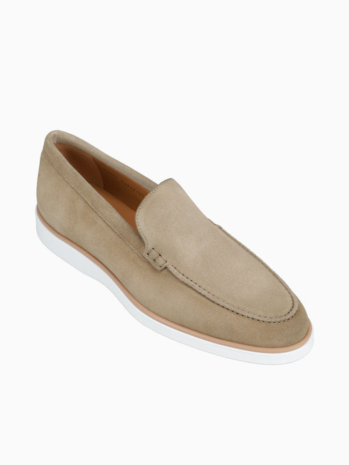 Lourenco Cream Suede Beige / 7 / M