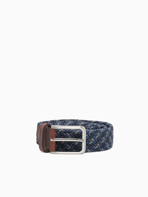 Myles Navymulti Brown woven elastic Navy / 32