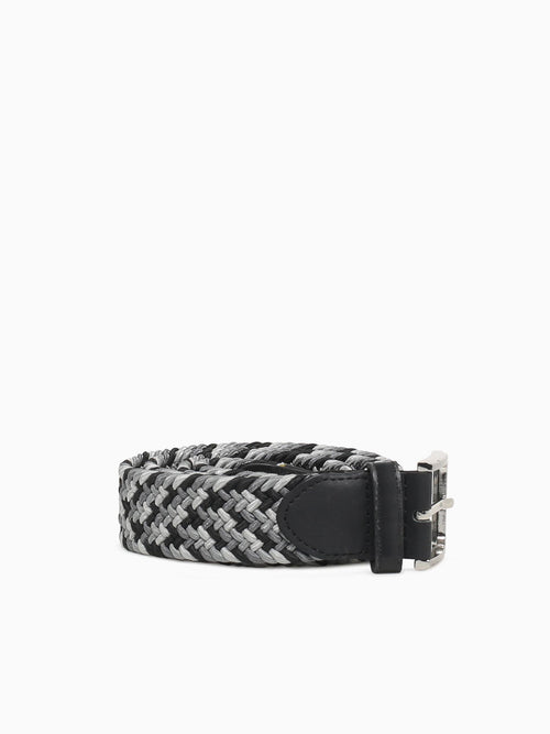 Myles Graymulti Black woven elastic Grey Multi / 32