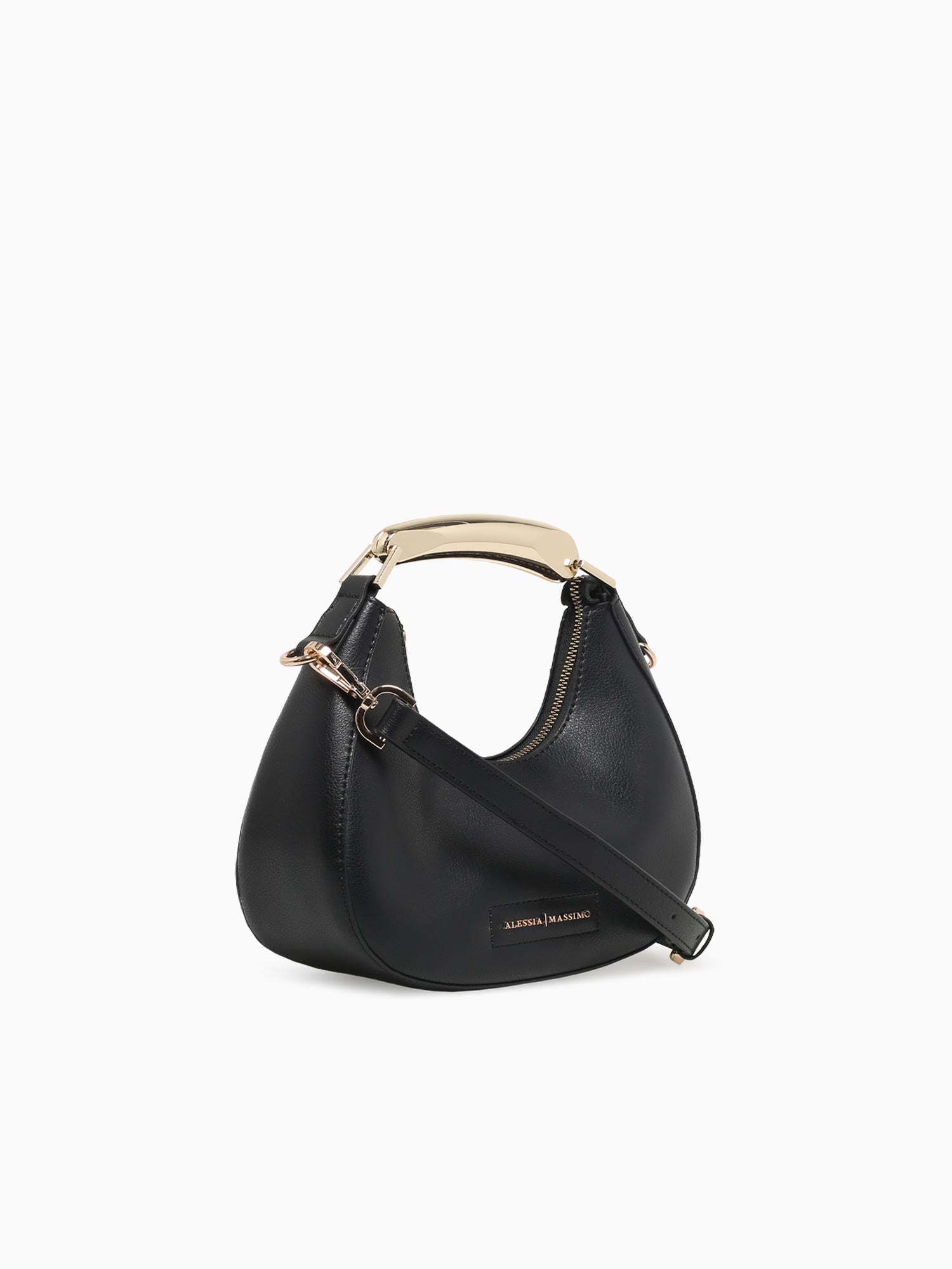 Meeve Top Handle Black Black
