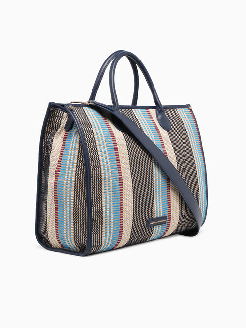 Margaux Tote Blue Blue