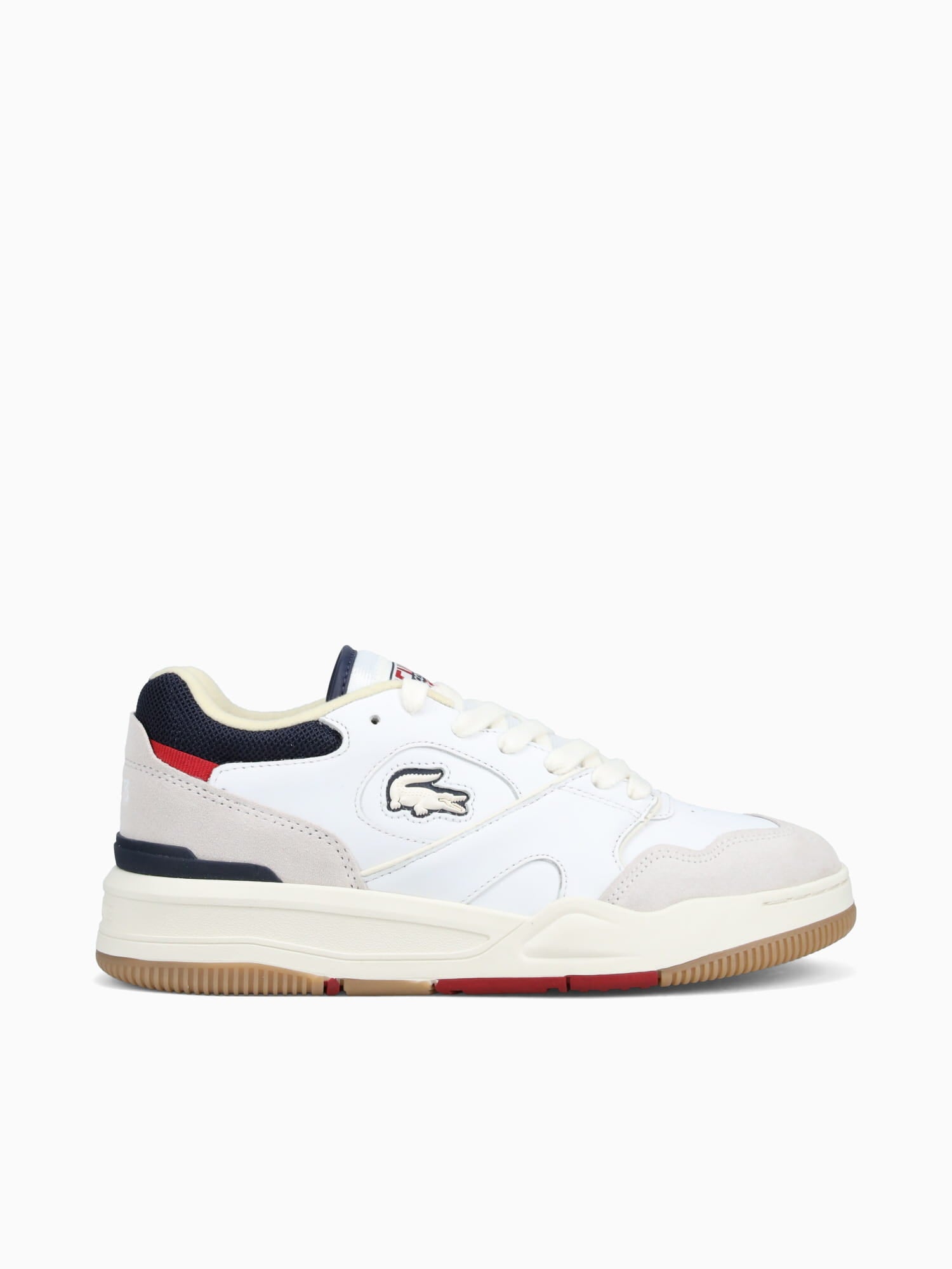Lineshot 224 8 Offwht Gum leather– La Favorita