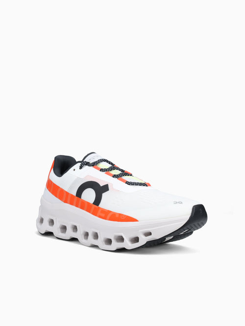 Cloudmonster Undyedwht Flame mesh White / 7 / M
