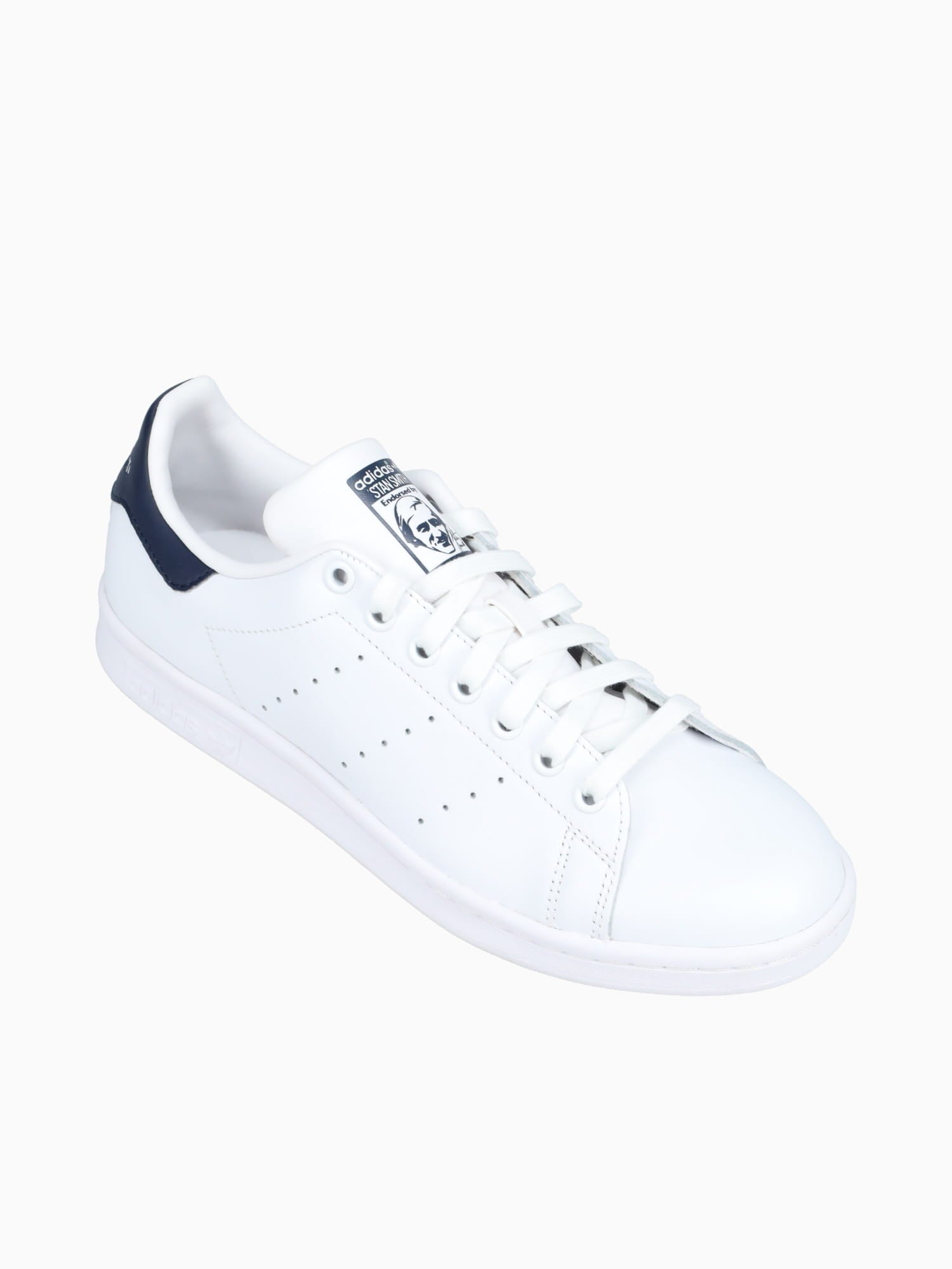 Stan Smith White Blue leather White / 4 / M