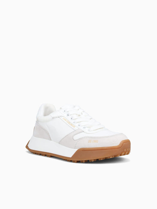 Layla White Multi Suede Fabric White Multi / 5 / M