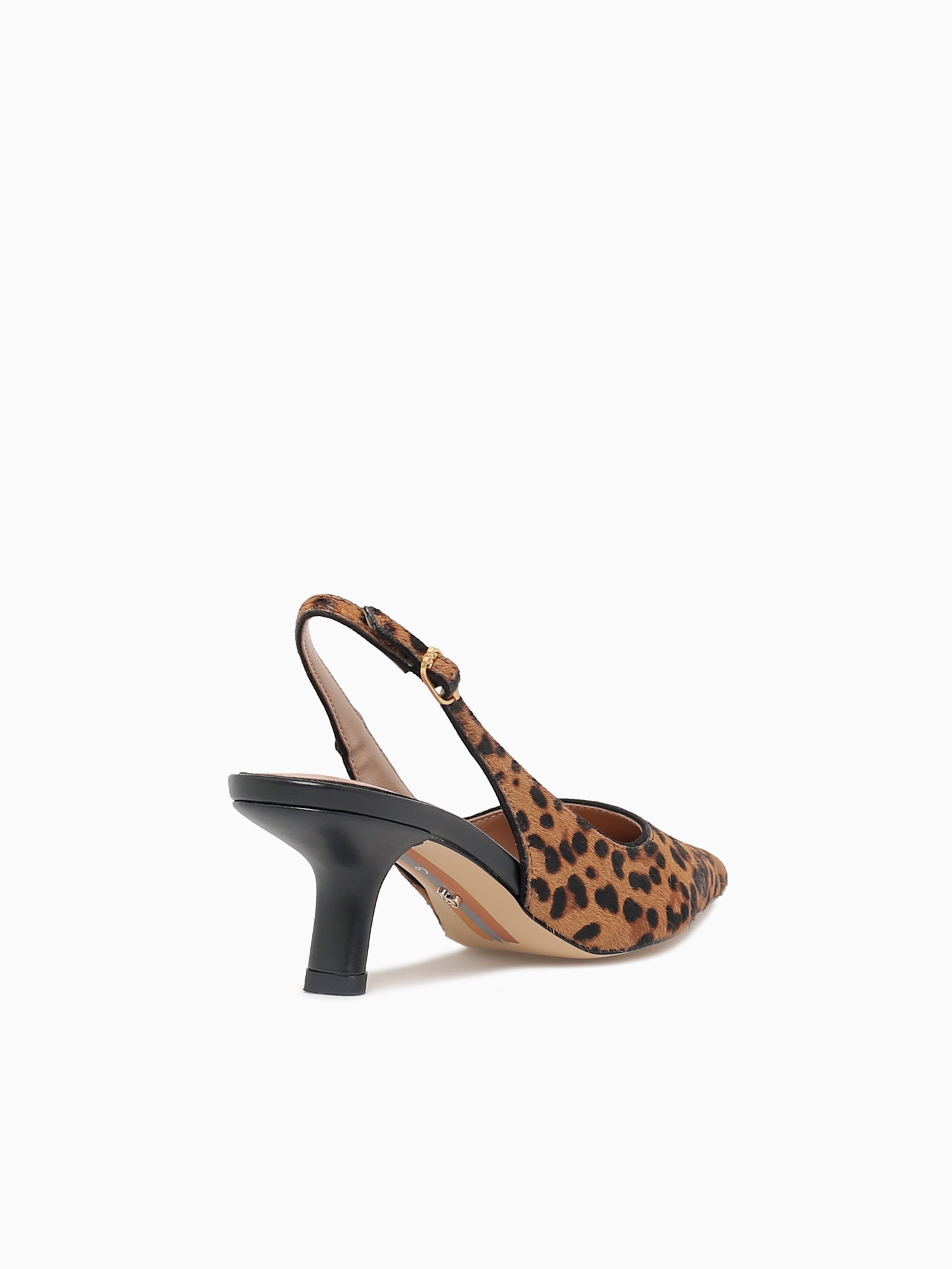 Bianka Sling Granada Tan Leopard Black Brown / 5 / M