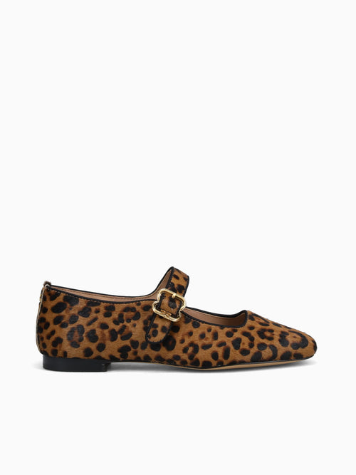 Michaela Granada Tan Leaopard Black Brown / 5 / M