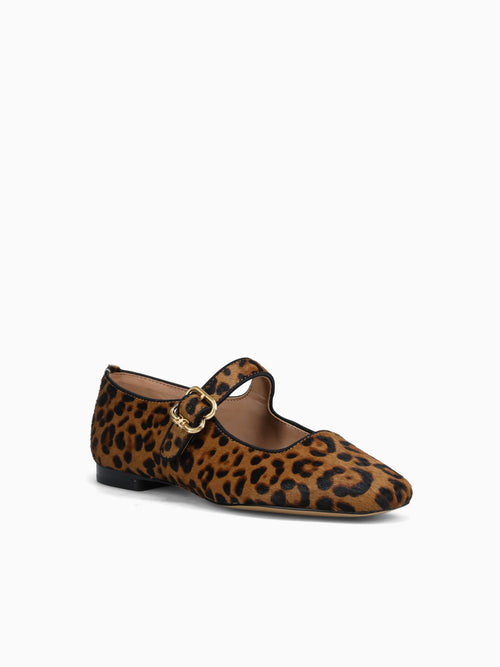 Michaela Granada Tan Leaopard Black Brown / 5 / M