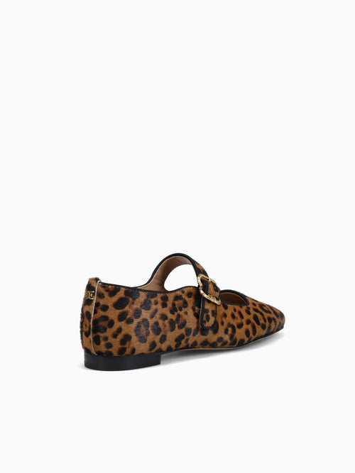 Michaela Granada Tan Leaopard Black Brown / 5 / M